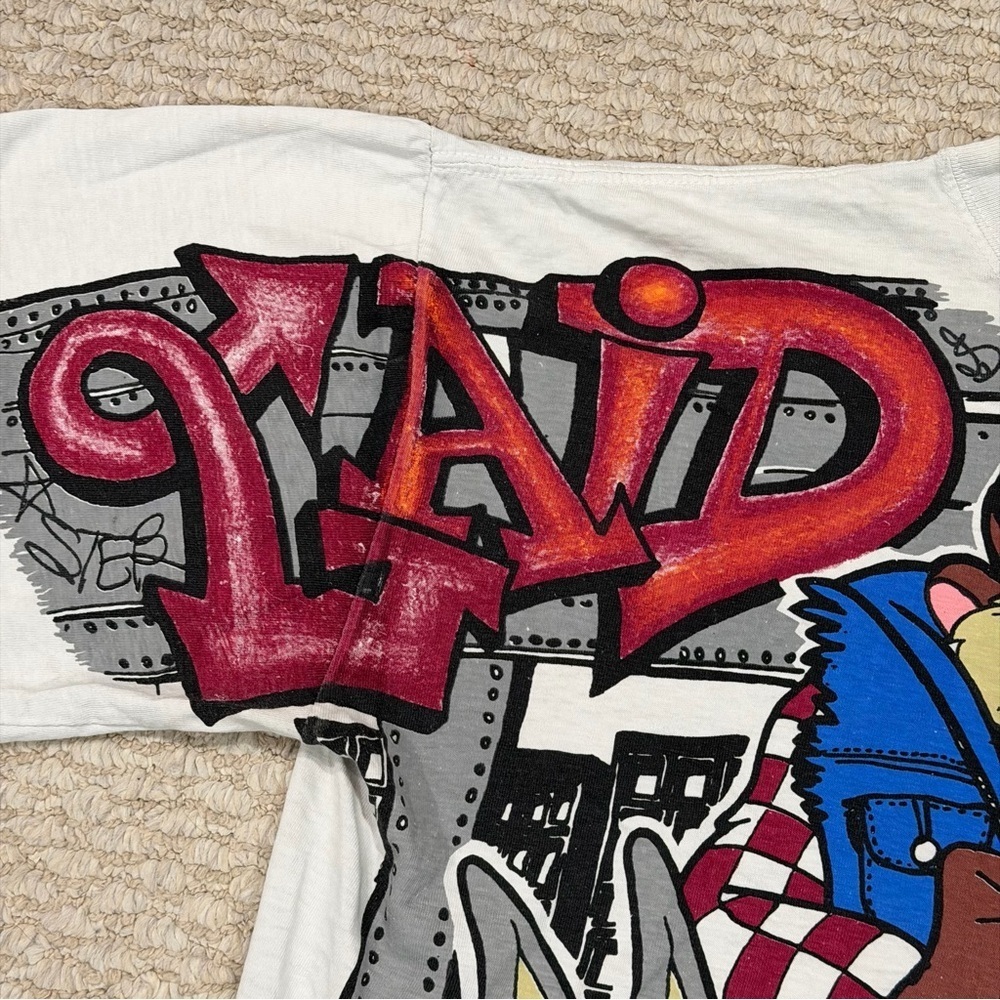 Vintage LOONEY TUNES Shirt Mens Size XL Front & Back Graphic Rare Tee Shirt - Picture 6 of 16